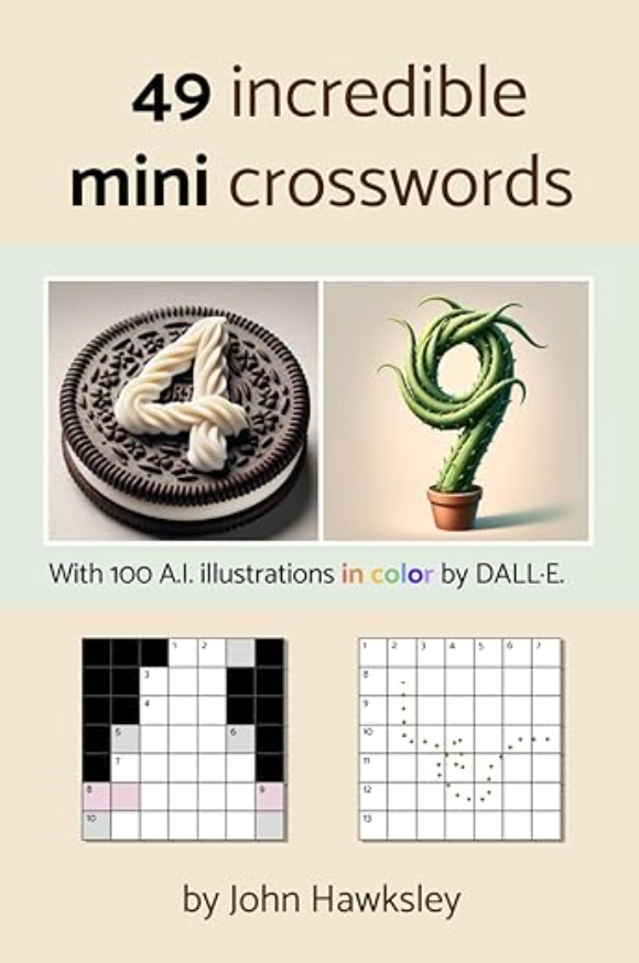 49 Incredible Mini Crosswords book cover