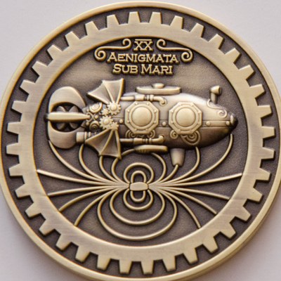 2015 MIT Mystery Hunt steampunk invitation